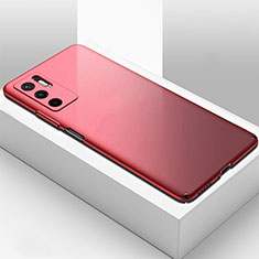 Hard Rigid Plastic Matte Finish Case Back Cover YK2 for Xiaomi POCO M3 Pro 5G Red