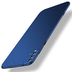 Hard Rigid Plastic Matte Finish Case Back Cover YK2 for Xiaomi Redmi Note 9 4G Blue