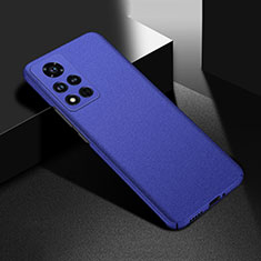 Hard Rigid Plastic Matte Finish Case Back Cover YK3 for Huawei Honor V40 5G Blue