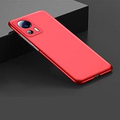 Hard Rigid Plastic Matte Finish Case Back Cover YK3 for Xiaomi Civi 2 5G Red