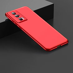 Hard Rigid Plastic Matte Finish Case Back Cover YK3 for Xiaomi Poco F5 Pro 5G Red