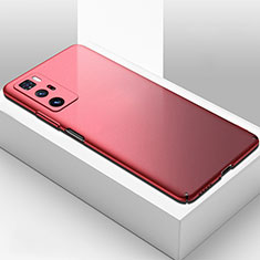 Hard Rigid Plastic Matte Finish Case Back Cover YK3 for Xiaomi Redmi Note 10 Pro 5G Red