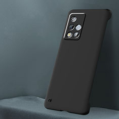 Hard Rigid Plastic Matte Finish Case Back Cover YK3 for Xiaomi Redmi Note 11T 5G Black