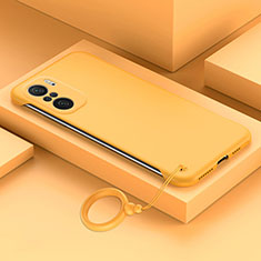 Hard Rigid Plastic Matte Finish Case Back Cover YK4 for Xiaomi Mi 11i 5G Yellow
