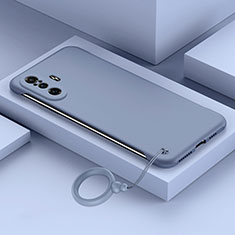 Hard Rigid Plastic Matte Finish Case Back Cover YK4 for Xiaomi Poco F3 GT 5G Lavender Gray