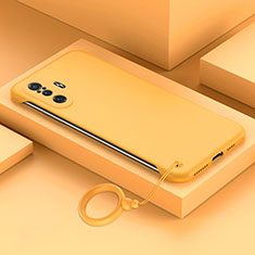 Hard Rigid Plastic Matte Finish Case Back Cover YK4 for Xiaomi Poco F3 GT 5G Yellow