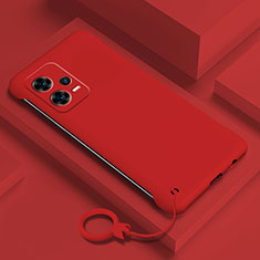 Hard Rigid Plastic Matte Finish Case Back Cover YK4 for Xiaomi Poco X5 5G Red