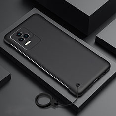 Hard Rigid Plastic Matte Finish Case Back Cover YK4 for Xiaomi Redmi K50 5G Black