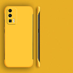 Hard Rigid Plastic Matte Finish Case Back Cover YK4 for Xiaomi Redmi K60 Pro 5G Yellow