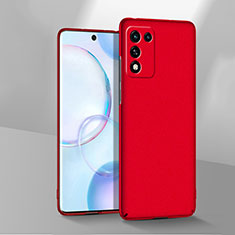 Hard Rigid Plastic Matte Finish Case Back Cover YK5 for Realme Q3t 5G Red