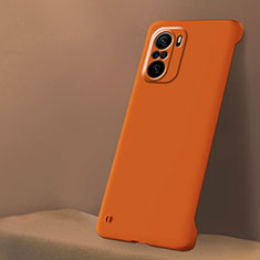 Hard Rigid Plastic Matte Finish Case Back Cover YK5 for Xiaomi Mi 11i 5G Orange