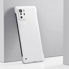 Hard Rigid Plastic Matte Finish Case Back Cover YK5 for Xiaomi Poco X3 GT 5G White
