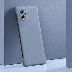 Hard Rigid Plastic Matte Finish Case Back Cover YK5 for Xiaomi Poco X4 GT 5G Lavender Gray