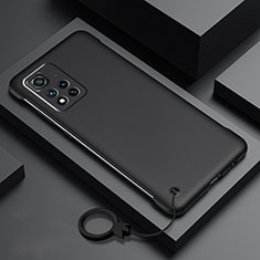 Hard Rigid Plastic Matte Finish Case Back Cover YK5 for Xiaomi Poco X4 NFC Black