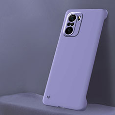 Hard Rigid Plastic Matte Finish Case Back Cover YK5 for Xiaomi Redmi K40 Pro 5G Purple