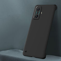 Hard Rigid Plastic Matte Finish Case Back Cover YK5 for Xiaomi Redmi K50 Gaming AMG F1 5G Black