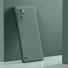 Hard Rigid Plastic Matte Finish Case Back Cover YK5 for Xiaomi Redmi Note 10 Pro 5G Green