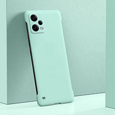 Hard Rigid Plastic Matte Finish Case Back Cover YK5 for Xiaomi Redmi Note 12 Explorer Cyan