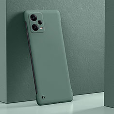 Hard Rigid Plastic Matte Finish Case Back Cover YK5 for Xiaomi Redmi Note 12 Pro+ Plus 5G Green