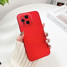 Hard Rigid Plastic Matte Finish Case Back Cover YK6 for Oppo Find X3 5G Red