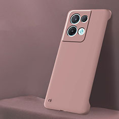 Hard Rigid Plastic Matte Finish Case Back Cover YK6 for Oppo Reno9 Pro 5G Pink
