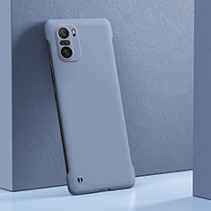 Hard Rigid Plastic Matte Finish Case Back Cover YK6 for Xiaomi Mi 11i 5G Lavender Gray