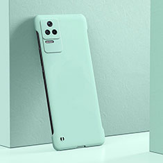 Hard Rigid Plastic Matte Finish Case Back Cover YK6 for Xiaomi Redmi K40S 5G Cyan