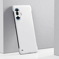 Hard Rigid Plastic Matte Finish Case Back Cover YK7 for Xiaomi Poco F3 GT 5G White