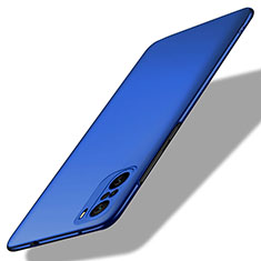 Hard Rigid Plastic Matte Finish Case Back Cover YK7 for Xiaomi Redmi K40 Pro+ Plus 5G Blue