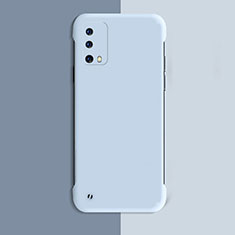 Hard Rigid Plastic Matte Finish Case Back Cover YK8 for Oppo K9 5G Sky Blue