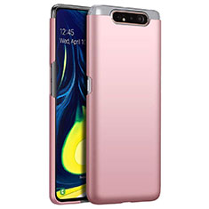 Hard Rigid Plastic Matte Finish Case Back Cover Z01 for Samsung Galaxy A90 4G Rose Gold