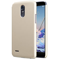 Hard Rigid Plastic Matte Finish Case for LG Stylus 3 Gold