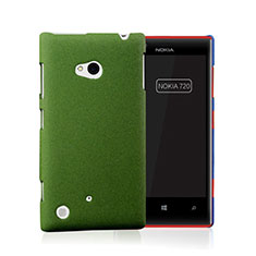 Hard Rigid Plastic Matte Finish Case for Nokia Lumia 720 Green