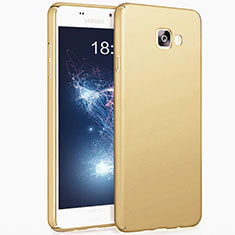 Hard Rigid Plastic Matte Finish Case for Samsung Galaxy A5 (2017) SM-A520F Gold