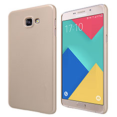 Hard Rigid Plastic Matte Finish Case M06 for Samsung Galaxy A9 Pro (2016) SM-A9100 Gold