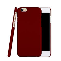 Hard Rigid Plastic Matte Finish Cover for Apple iPhone 6 Plus Red Wine