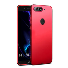 Hard Rigid Plastic Matte Finish Cover for Huawei Honor 7A Red