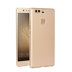 Hard Rigid Plastic Matte Finish Cover for Huawei P9 Gold