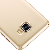 Hard Rigid Plastic Matte Finish Cover for Samsung Galaxy C5 SM-C5000 Gold