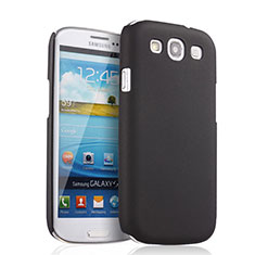 Hard Rigid Plastic Matte Finish Cover for Samsung Galaxy S3 i9300 Black