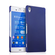 Hard Rigid Plastic Matte Finish Cover for Sony Xperia Z3 Blue