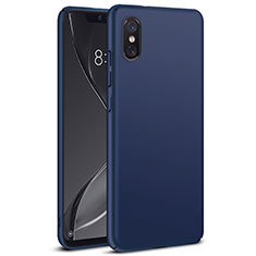 Hard Rigid Plastic Matte Finish Cover for Xiaomi Mi 8 Screen Fingerprint Edition Blue