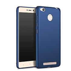 Hard Rigid Plastic Matte Finish Cover for Xiaomi Redmi 3S Prime Blue