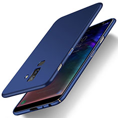 Hard Rigid Plastic Matte Finish Cover M04 for Samsung Galaxy A6 Plus (2018) Blue