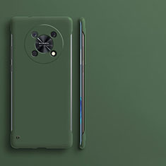 Hard Rigid Plastic Matte Finish Frameless Case Back Cover for Huawei Enjoy 50 Pro Midnight Green