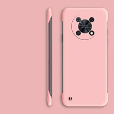 Hard Rigid Plastic Matte Finish Frameless Case Back Cover for Huawei Enjoy 50 Pro Pink