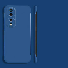 Hard Rigid Plastic Matte Finish Frameless Case Back Cover for Huawei Honor 80 Pro 5G Blue