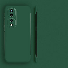 Hard Rigid Plastic Matte Finish Frameless Case Back Cover for Huawei Honor 80 Pro 5G Midnight Green