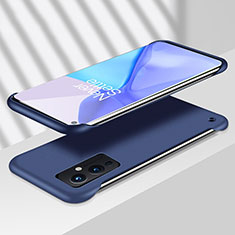 Hard Rigid Plastic Matte Finish Frameless Case Back Cover for OnePlus 9 5G Blue