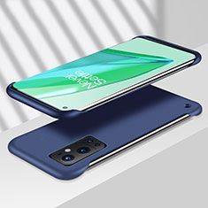 Hard Rigid Plastic Matte Finish Frameless Case Back Cover for OnePlus 9 Pro 5G Blue